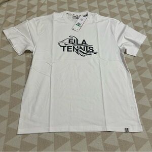 Fila tennis drip graphic tee shirt